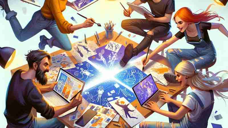 4 Inspiring Strategies to Overcome Creative Ruts Using "The Sims" and Unexpected Partnerships, Concept art for illustrative purpose, tags: strategien - Monok