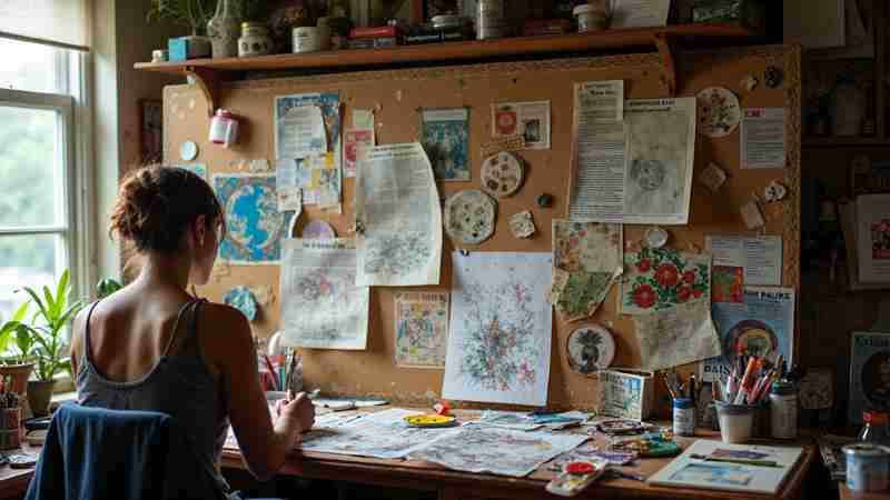 5 Proven Strategies for Creating Art on a Budget, Concept art for illustrative purpose, tags: kunst - Monok